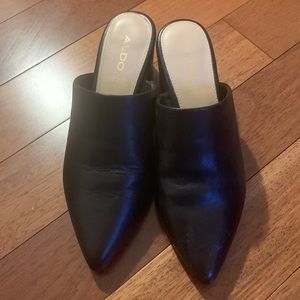 ALDO Pointed Toe Heeled Mule